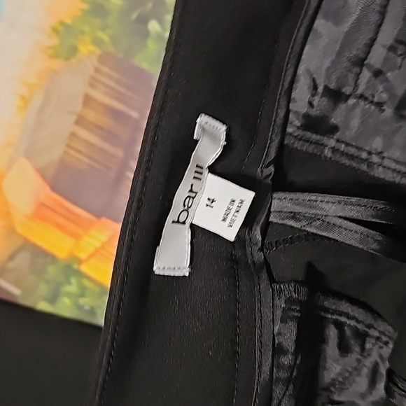 Bar lll Black Dress Pants Size 14‎ NWT - Picture 5 of 7